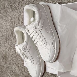 ALO Yoga Natural White Classic Sneakers